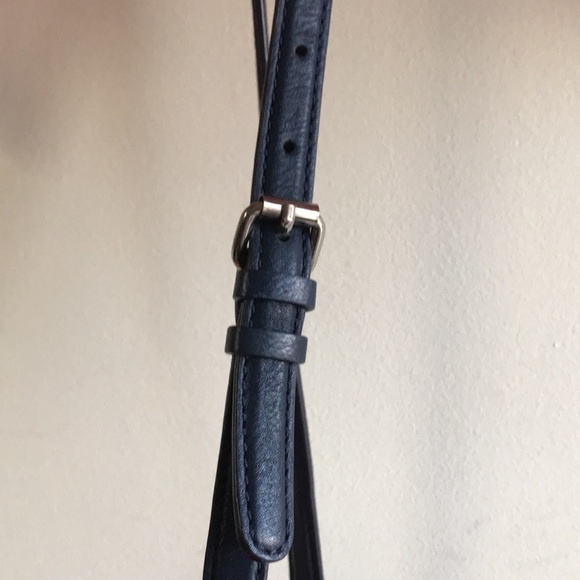 EUC Rebecca Minkoff bag Boho beaded LOVE crossbody Festival Beauty blue leather - Picture 11 of 13